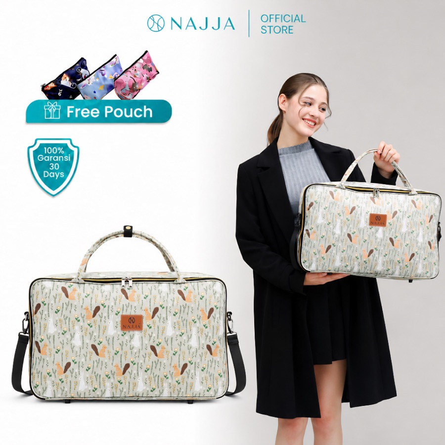 NAJJA AOLA, tas travel jumbo anti air